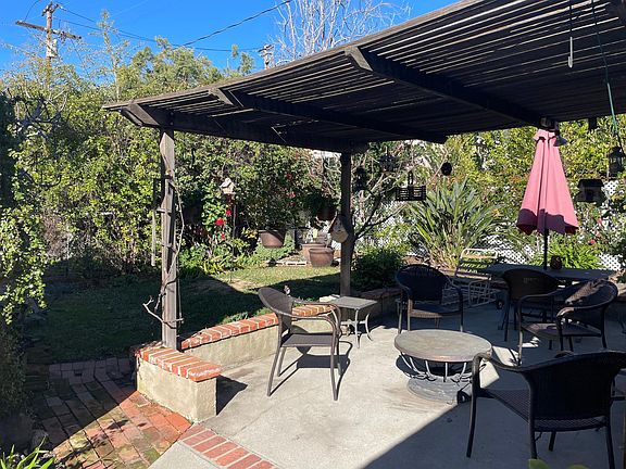 Shared, but very private back yard