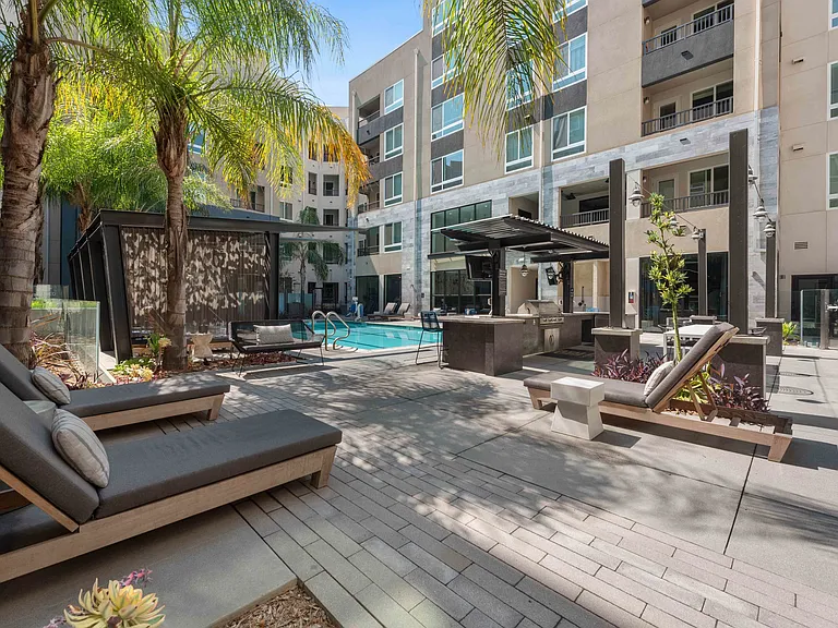 Pool Seating Area