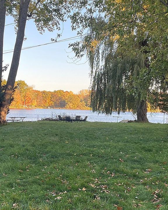 View across the lake 