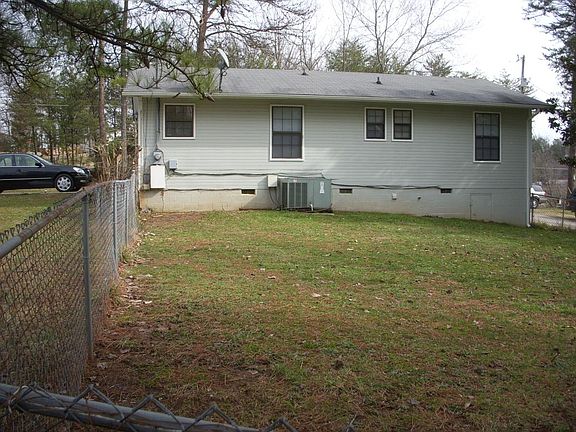 Backyard fenced