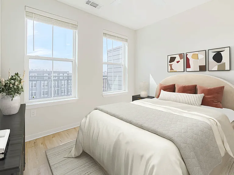 Bedroom with Hard Surface Flooring