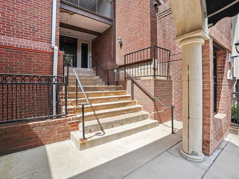 Secure building requires fob access.