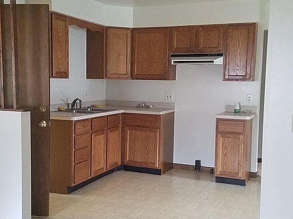Great room leading into the kitchen.