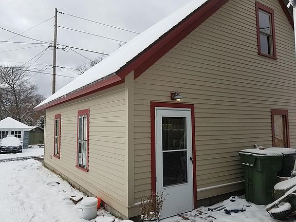 Garage East man door