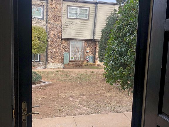 Looking Out into Courtyard