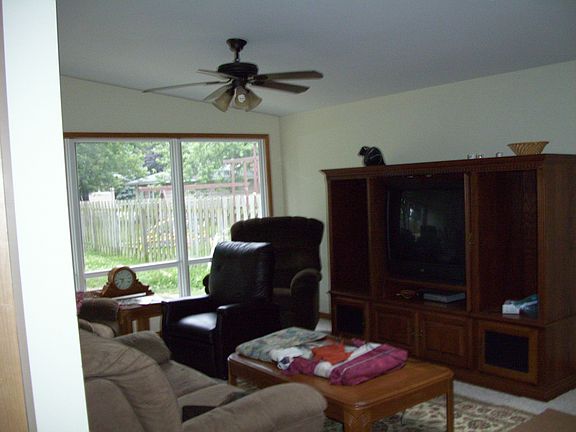 Skylights in family room