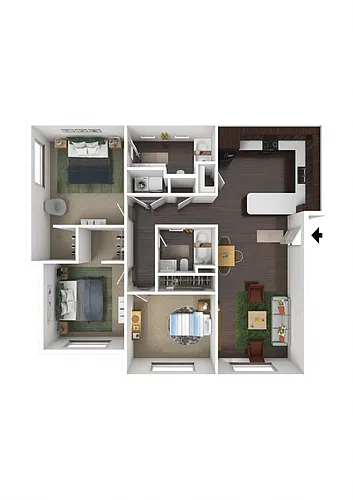 Floor plan Meadowbrook