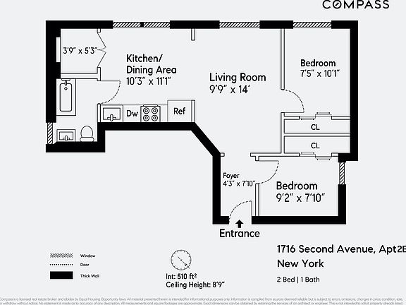 2nd image of 1716 2nd Ave APT 2F