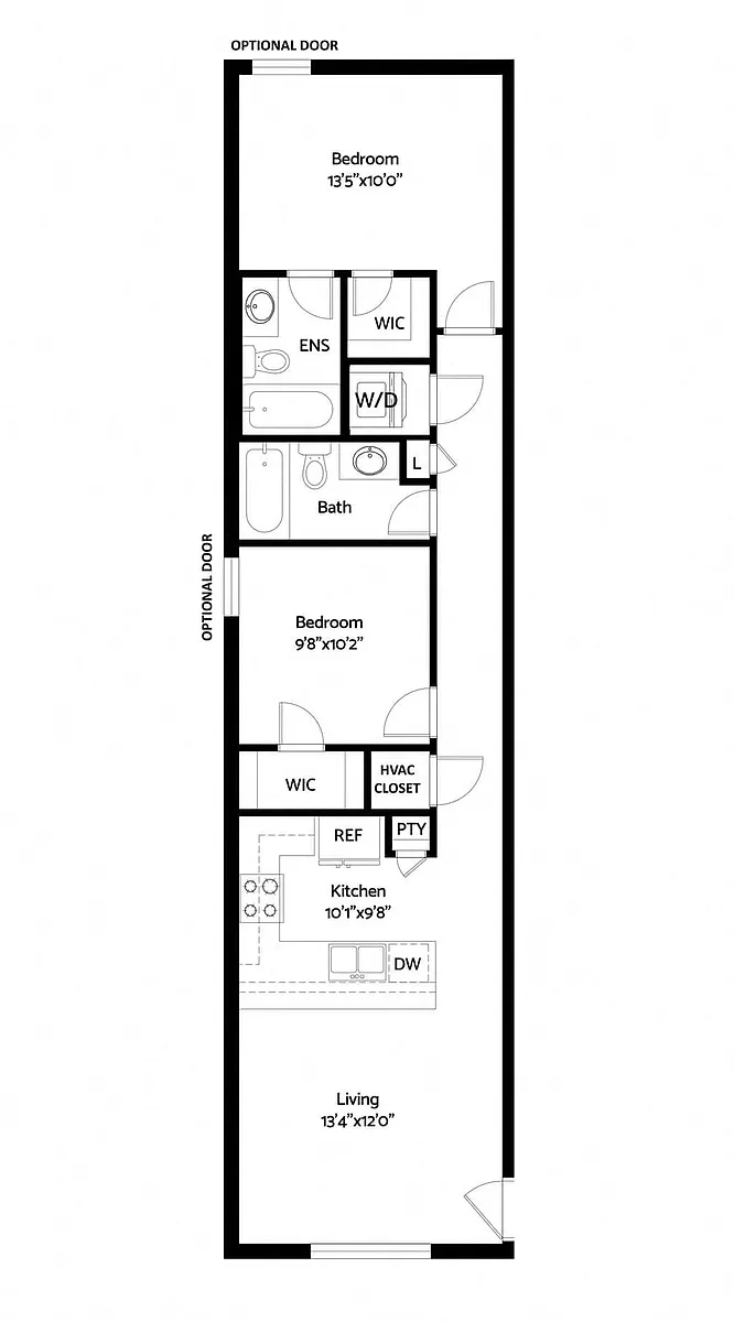 Floor plan B1
