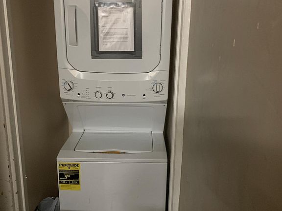 Laundry in common hallway