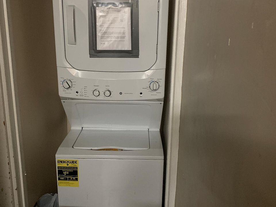 Laundry in common hallway