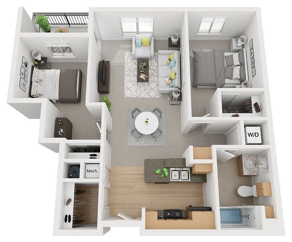 Floor plan 2X1