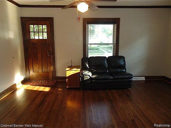 Hardwood floors throughout
