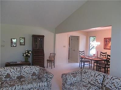 Vaulted ceilings in the Great Room