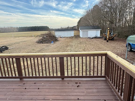 Two large storage barns on the back of the property. Both have electricity