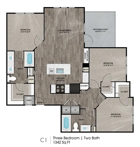 Floor plan C1