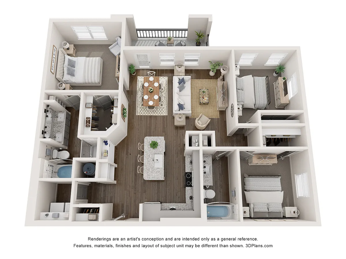 Floor plan C1