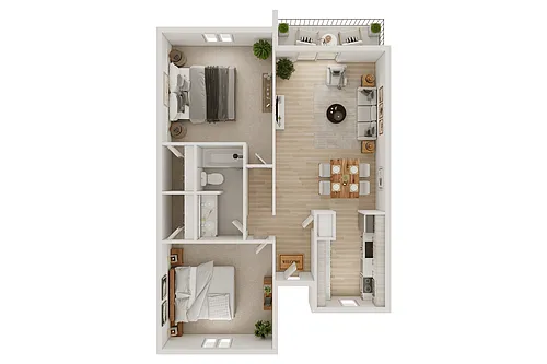 Floor plan B1
