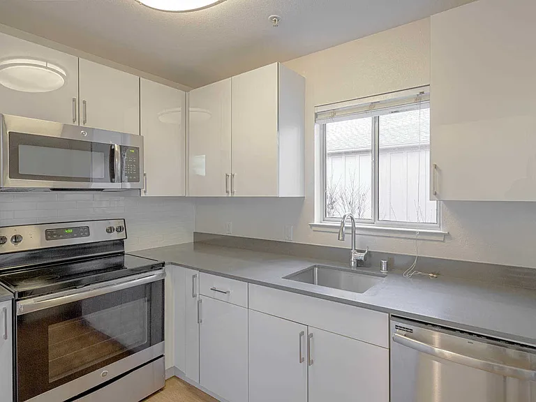 Kitchen with Stainless Steel Appliances
