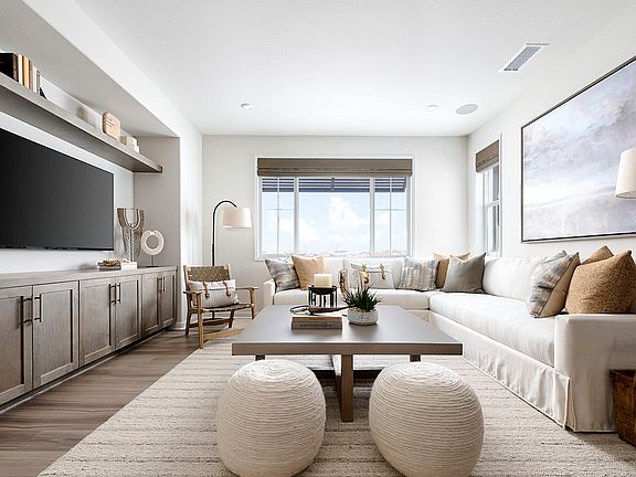 Plan 5 Model Home Great Room