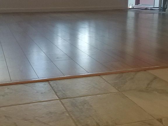 open floor plan kitchen to living room