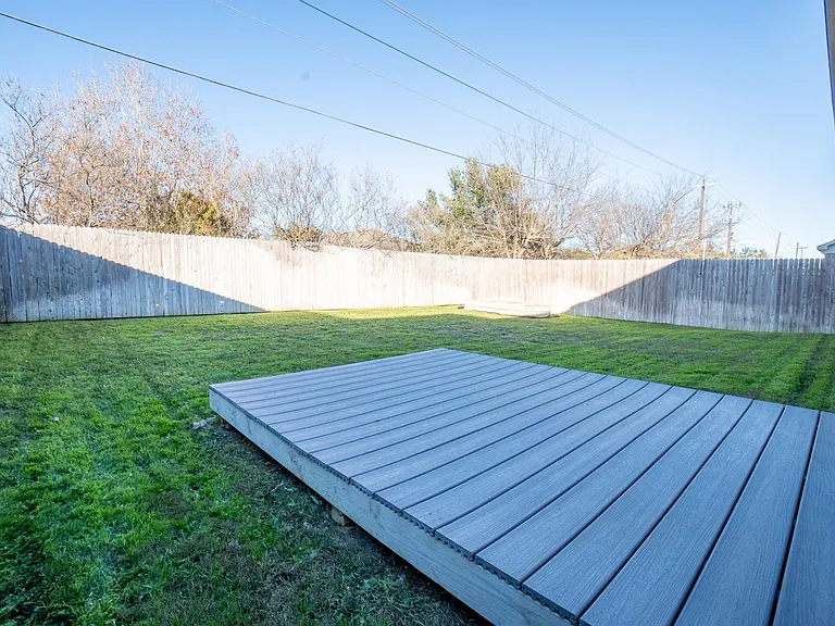 Patio (with deck)