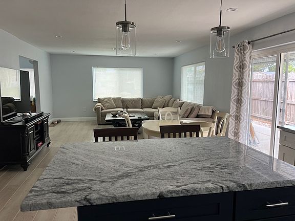 Open Concept Kitchen and Living Space