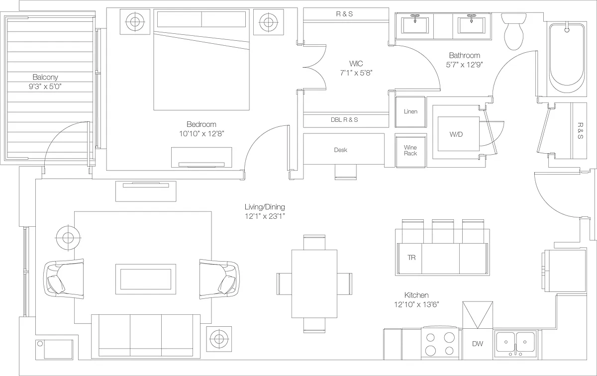 Floor plan Chive