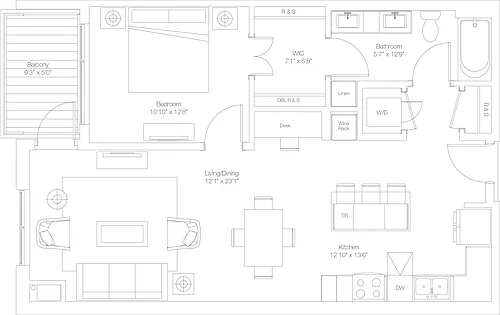 Floor plan Chive