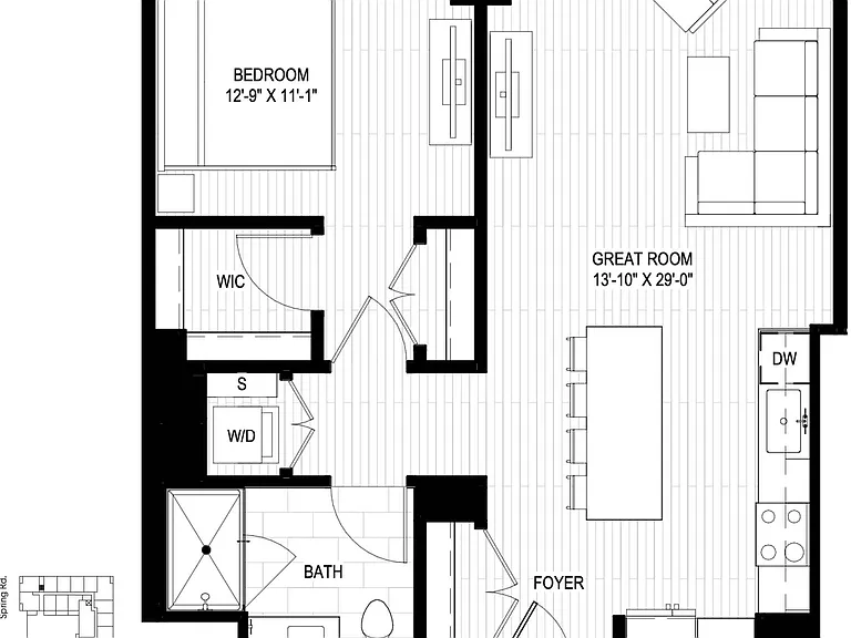 One Bedroom One Bath One Bedroom One Bath