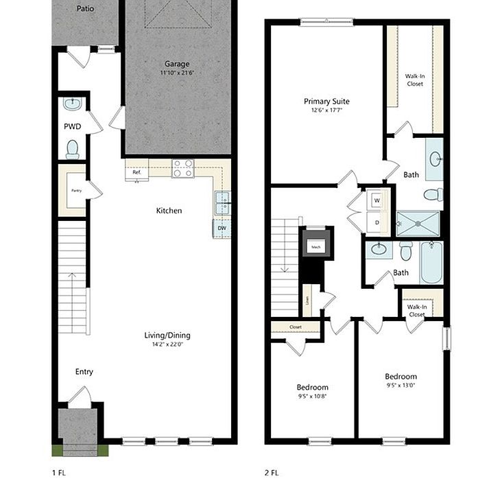 Cosmo 3BR (1,594 SF) - Starting at $2,364