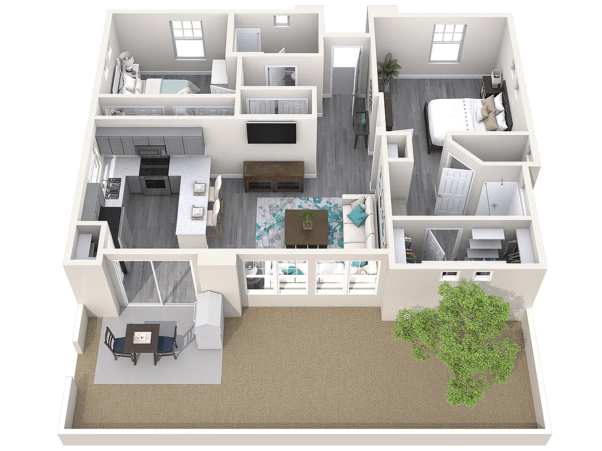 Floor plan The Retreat