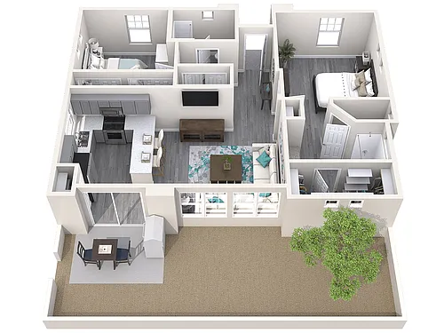 Floor plan The Retreat