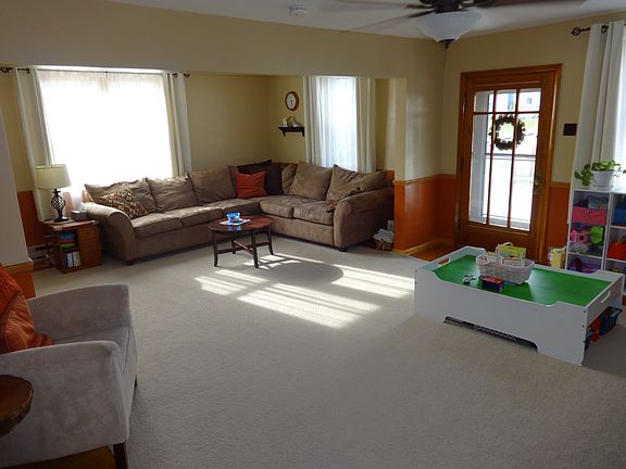Large, double living room