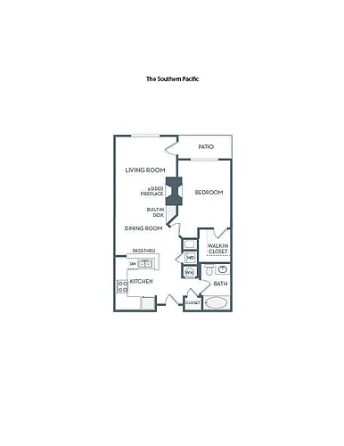 Floor plan Southern Pacific