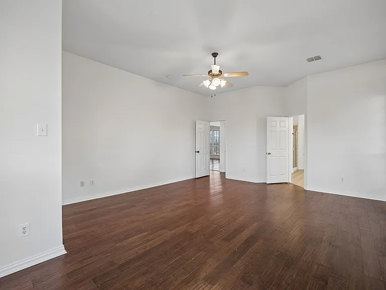 Primary bedroom on first floor