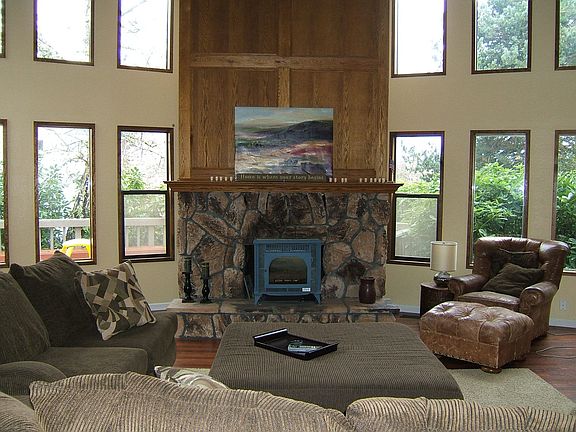 Great room looking West