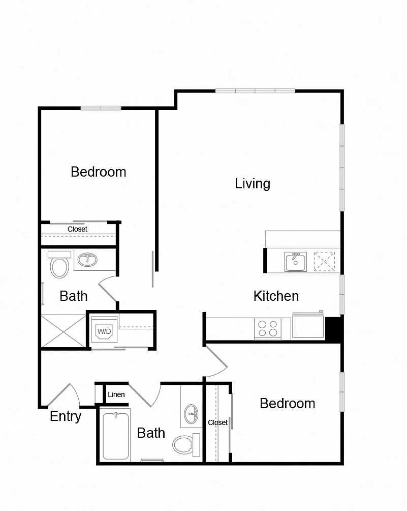 Floor plan D13