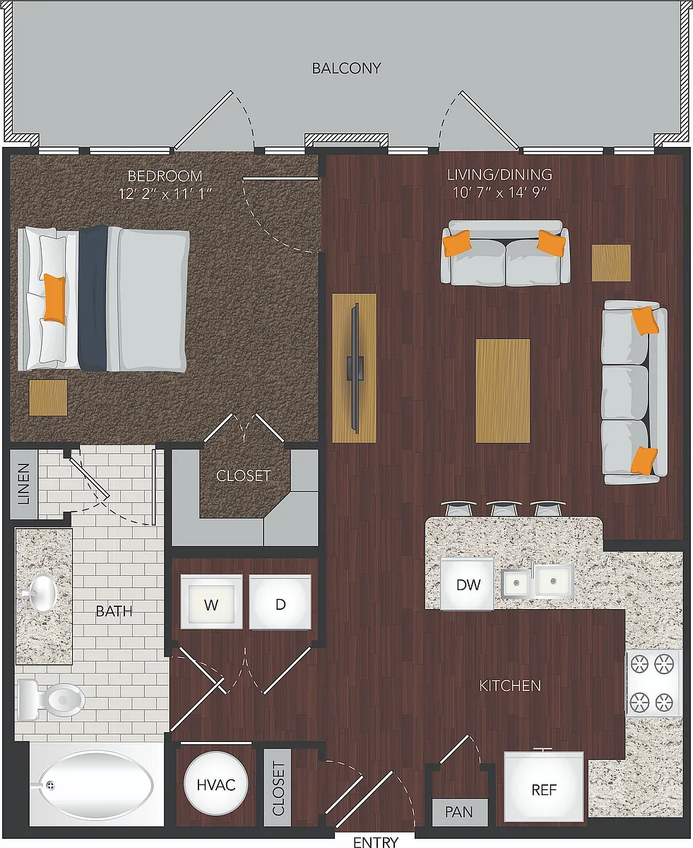 Floor plan A9a