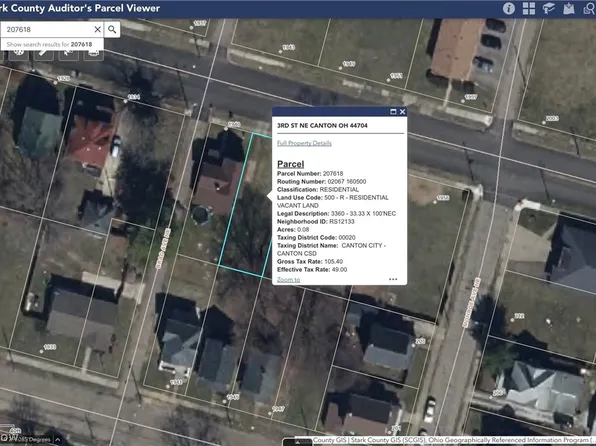 3rd St NE, Canton, OH 44704