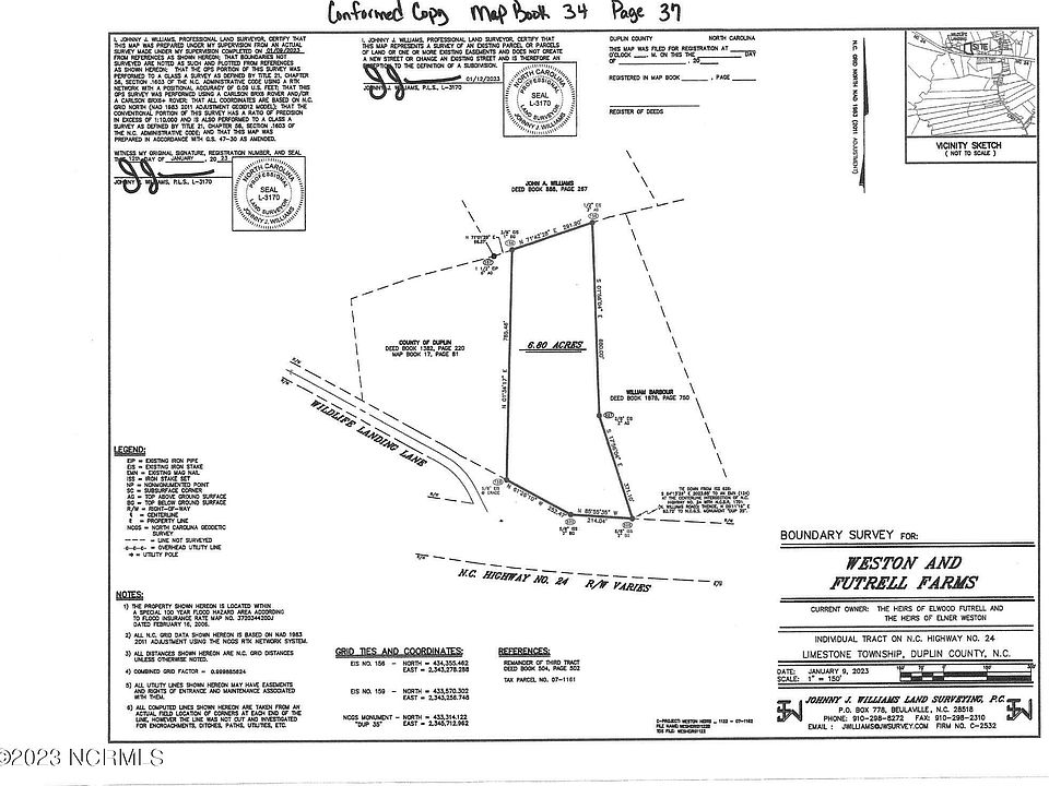 6.80 Ac W Nc 24 Highway, Kenansville, NC 28349 Zillow