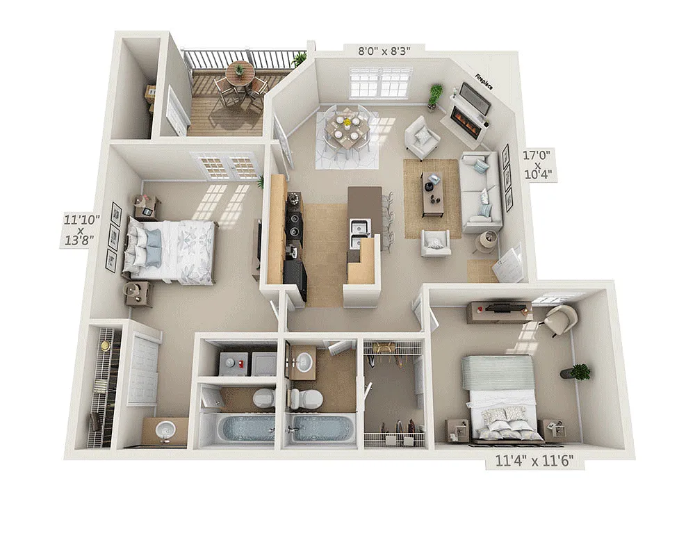 Floor plan Chesapeake