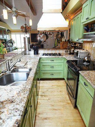 Galley Kitchen includes full stainless steel Frigidaire Pro 