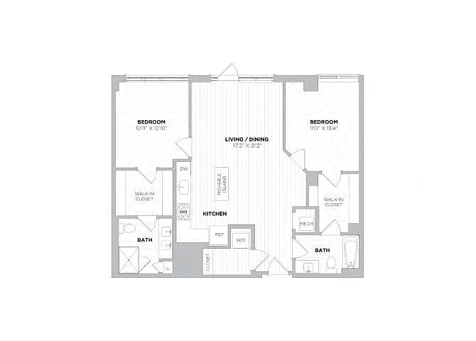 Floor plan Dylan 2I