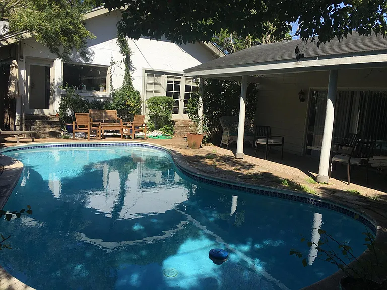1621 Sul Ross Backyard View