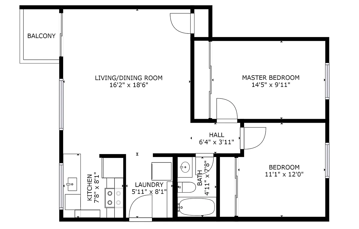 Floor plan 2X1