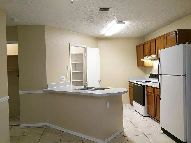 Kitchen, Pantry, Hallway