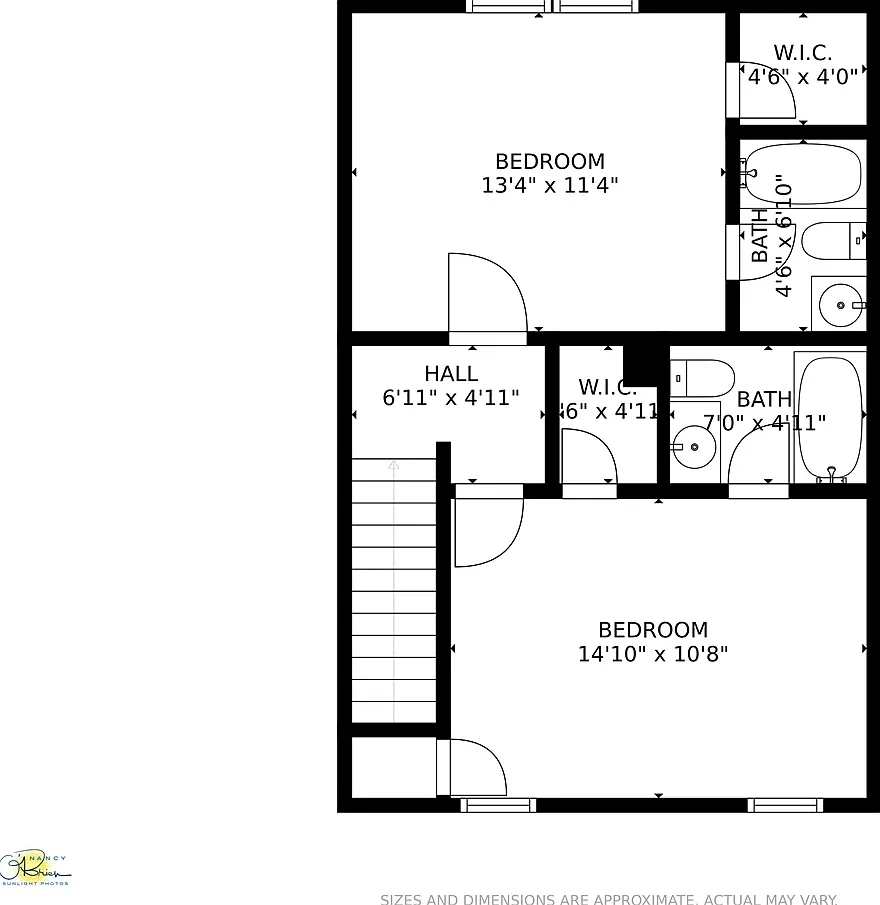 2 bed, 2.5 bath, 1200 sqft, $1,500 — Photo 4