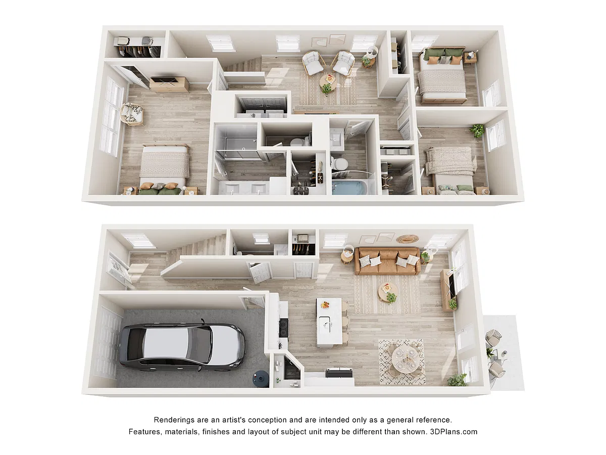 Floor plan Laurel Oak
