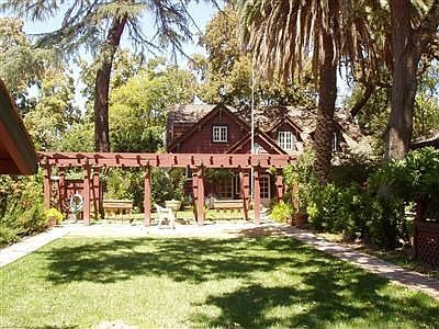 Court yard View of Carriage House